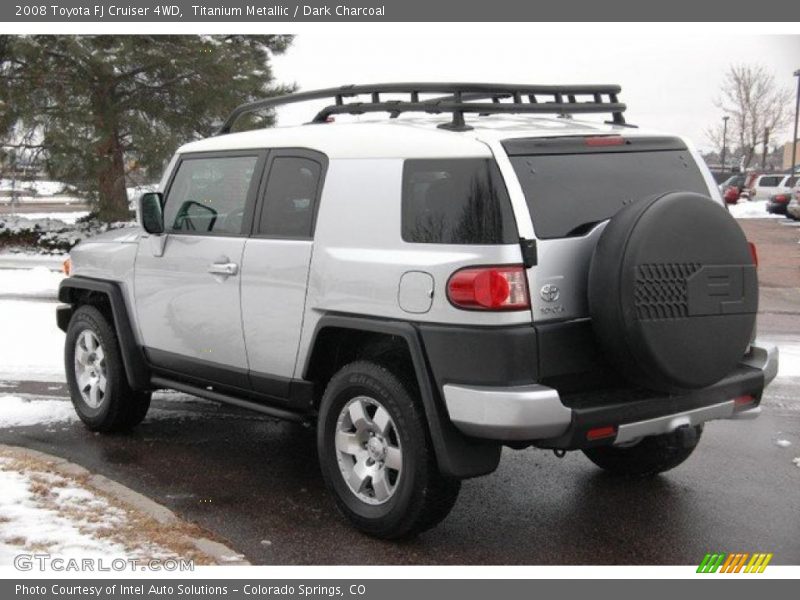 Titanium Metallic / Dark Charcoal 2008 Toyota FJ Cruiser 4WD