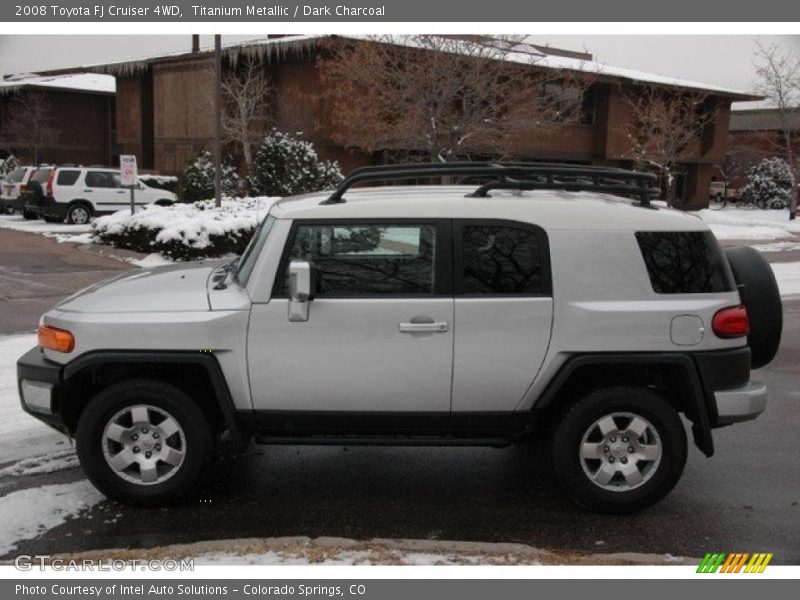 Titanium Metallic / Dark Charcoal 2008 Toyota FJ Cruiser 4WD