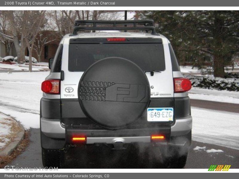 Titanium Metallic / Dark Charcoal 2008 Toyota FJ Cruiser 4WD