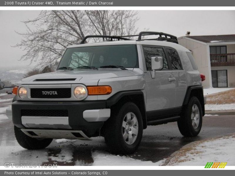 Titanium Metallic / Dark Charcoal 2008 Toyota FJ Cruiser 4WD