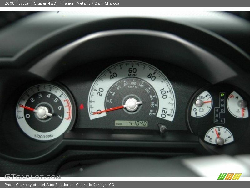 Titanium Metallic / Dark Charcoal 2008 Toyota FJ Cruiser 4WD