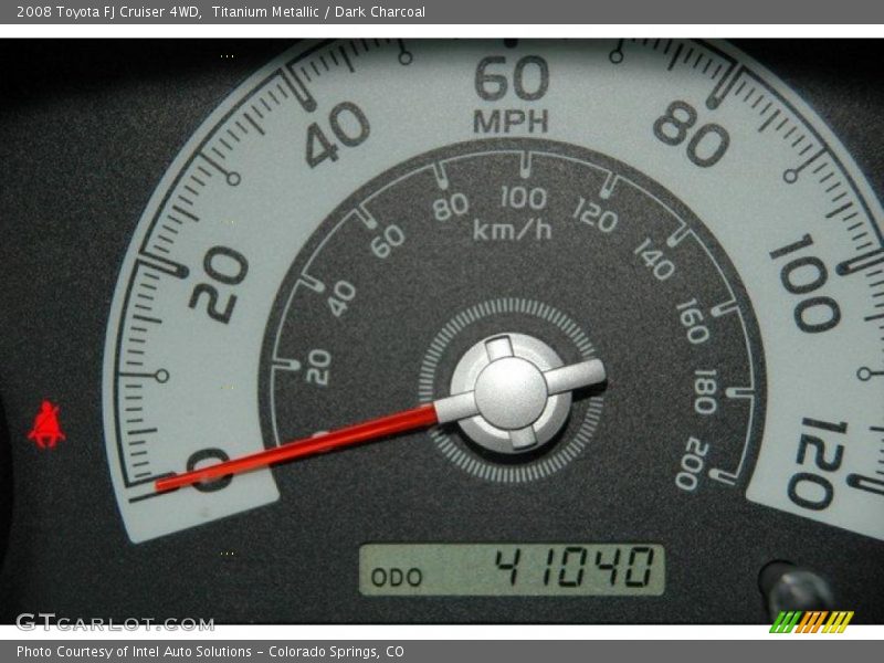 Titanium Metallic / Dark Charcoal 2008 Toyota FJ Cruiser 4WD