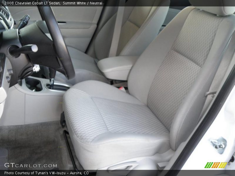 Summit White / Neutral 2008 Chevrolet Cobalt LT Sedan