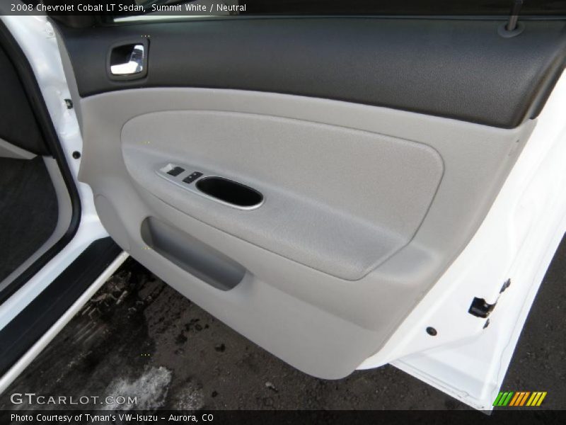 Summit White / Neutral 2008 Chevrolet Cobalt LT Sedan