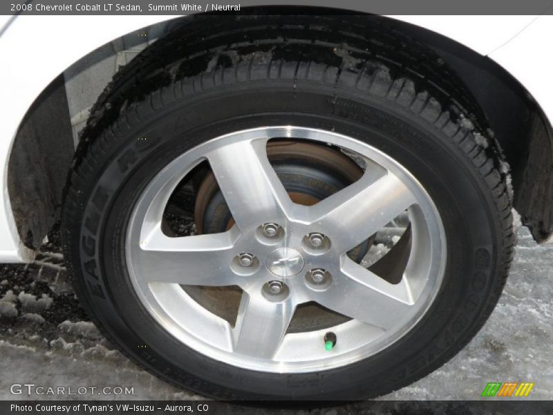 Summit White / Neutral 2008 Chevrolet Cobalt LT Sedan