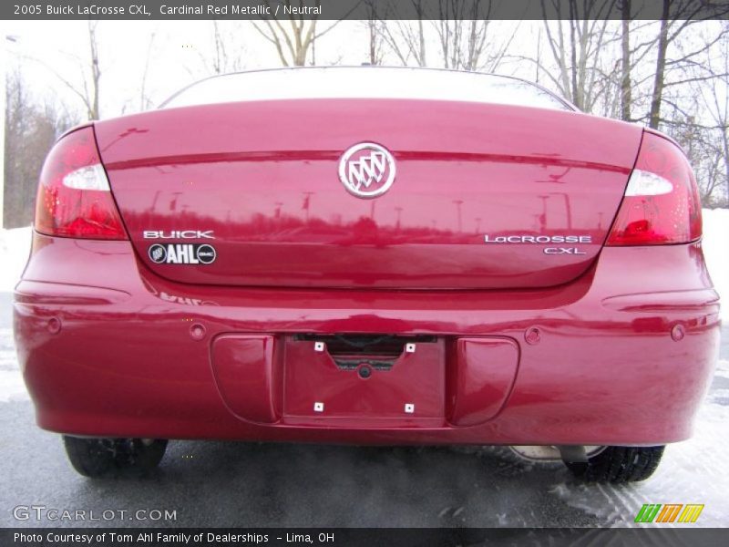 Cardinal Red Metallic / Neutral 2005 Buick LaCrosse CXL