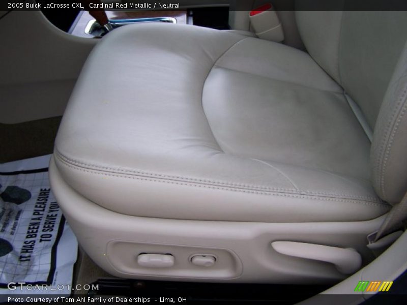 Cardinal Red Metallic / Neutral 2005 Buick LaCrosse CXL