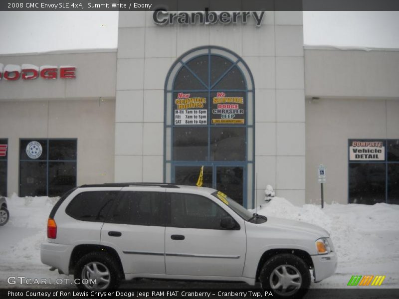 Summit White / Ebony 2008 GMC Envoy SLE 4x4