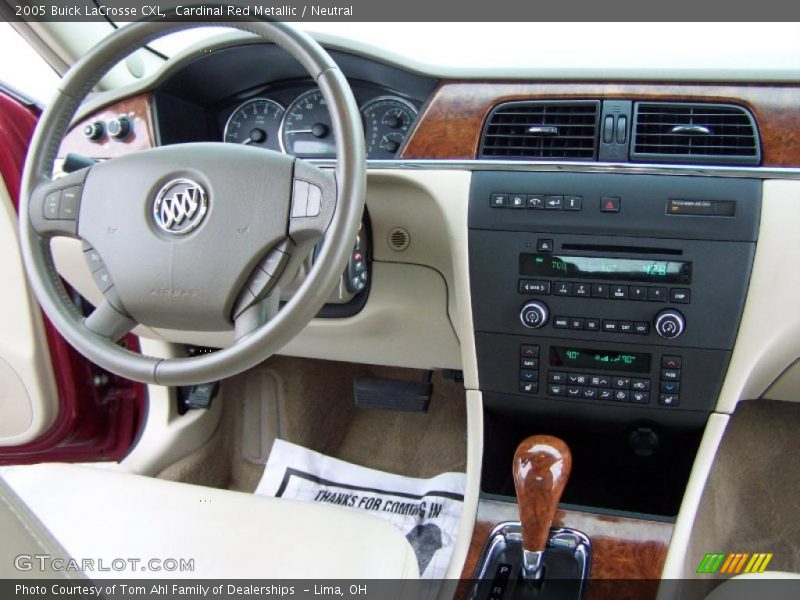 Cardinal Red Metallic / Neutral 2005 Buick LaCrosse CXL
