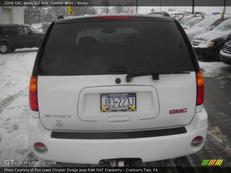 Summit White / Ebony 2008 GMC Envoy SLE 4x4