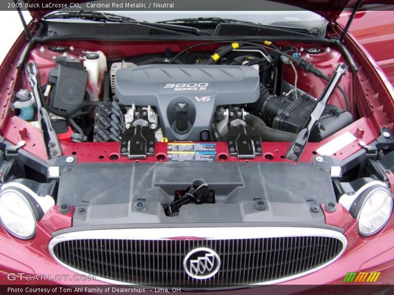 Cardinal Red Metallic / Neutral 2005 Buick LaCrosse CXL