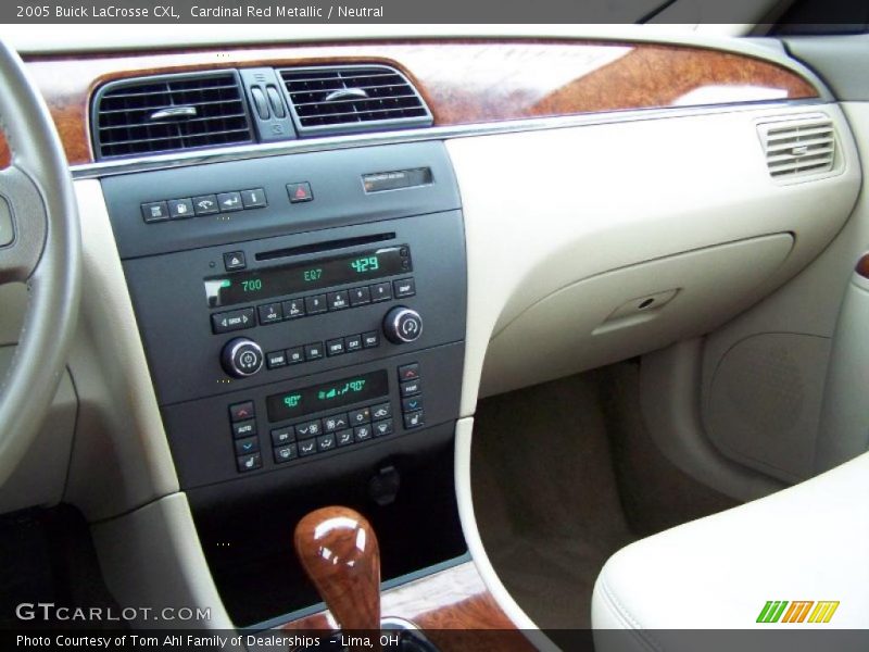 Cardinal Red Metallic / Neutral 2005 Buick LaCrosse CXL