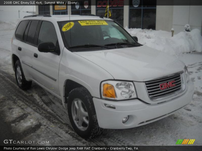 Summit White / Ebony 2008 GMC Envoy SLE 4x4
