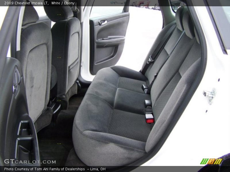 White / Ebony 2009 Chevrolet Impala LT