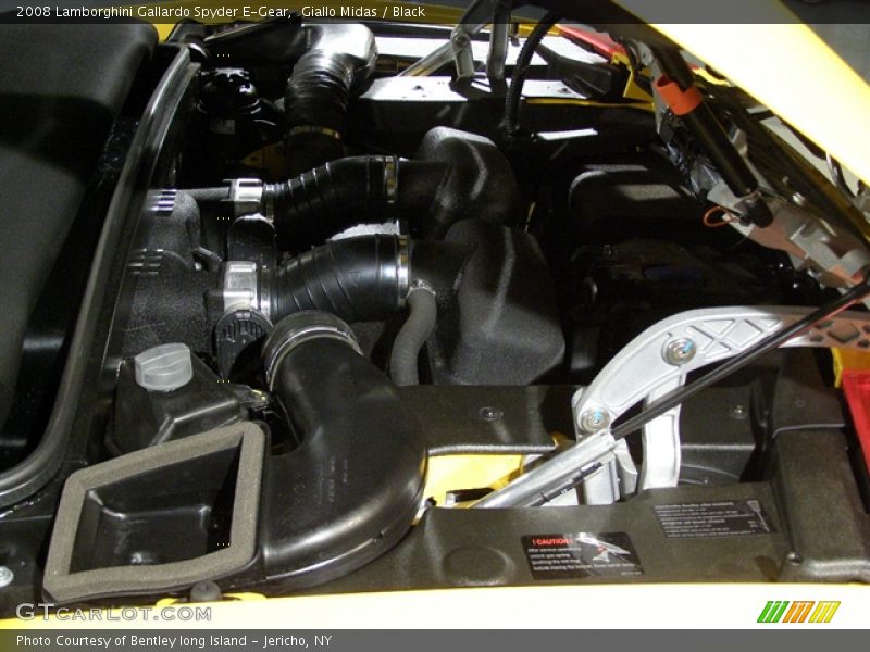 Giallo Midas / Black 2008 Lamborghini Gallardo Spyder E-Gear