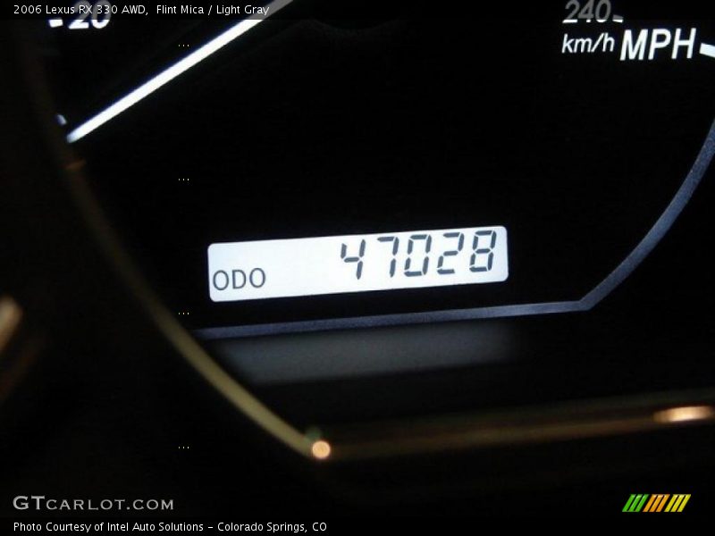 Flint Mica / Light Gray 2006 Lexus RX 330 AWD