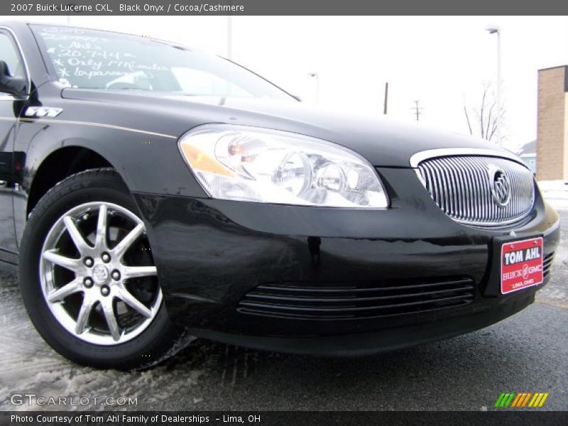 Black Onyx / Cocoa/Cashmere 2007 Buick Lucerne CXL