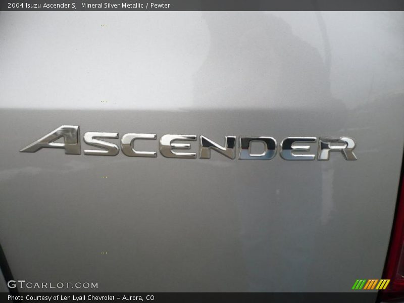 Mineral Silver Metallic / Pewter 2004 Isuzu Ascender S