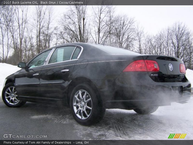 Black Onyx / Cocoa/Cashmere 2007 Buick Lucerne CXL