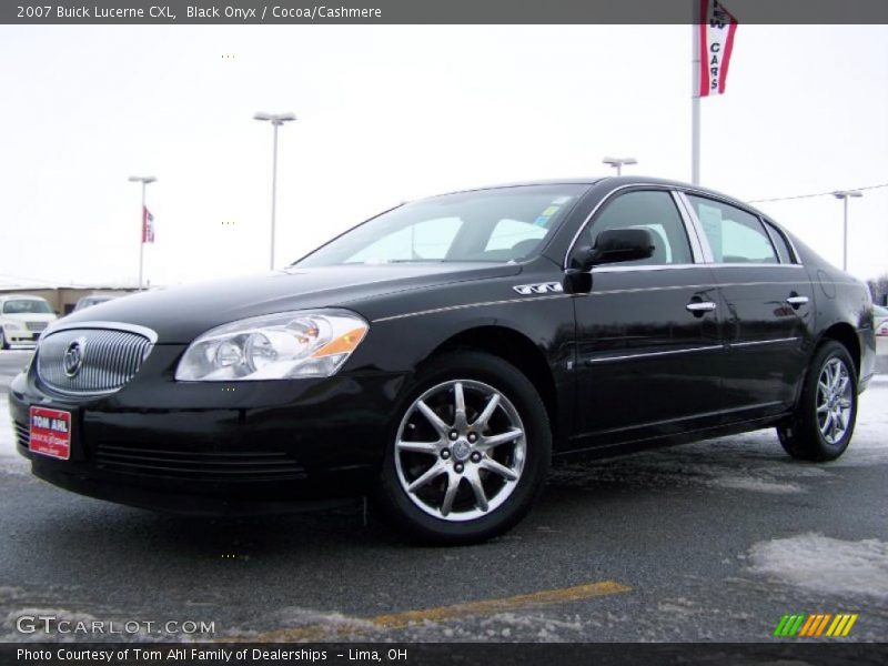 Black Onyx / Cocoa/Cashmere 2007 Buick Lucerne CXL