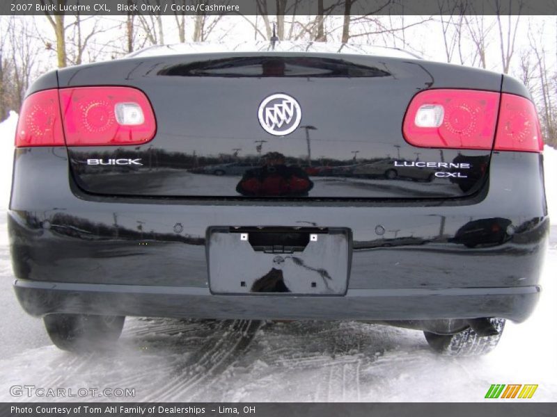 Black Onyx / Cocoa/Cashmere 2007 Buick Lucerne CXL