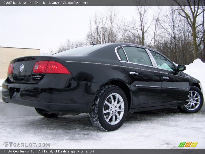 Black Onyx / Cocoa/Cashmere 2007 Buick Lucerne CXL
