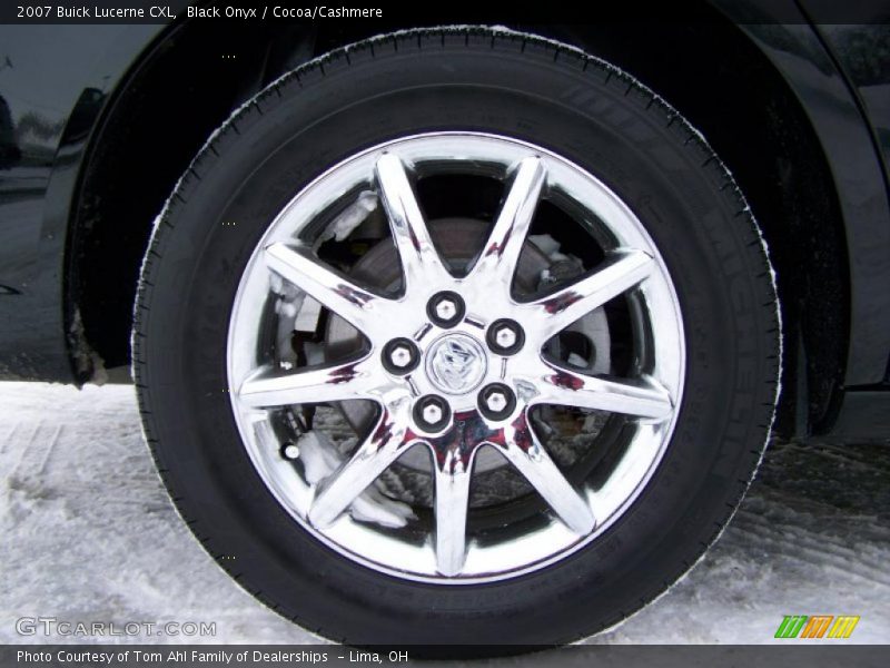 Black Onyx / Cocoa/Cashmere 2007 Buick Lucerne CXL