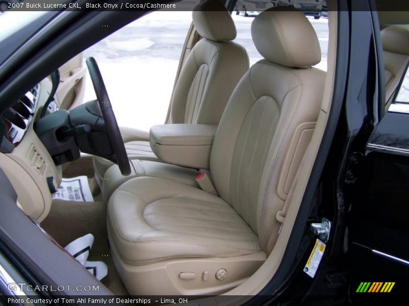 Black Onyx / Cocoa/Cashmere 2007 Buick Lucerne CXL