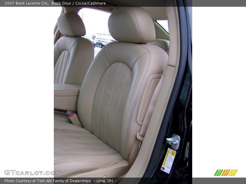 Black Onyx / Cocoa/Cashmere 2007 Buick Lucerne CXL