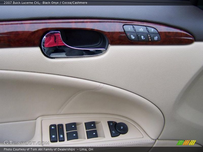 Black Onyx / Cocoa/Cashmere 2007 Buick Lucerne CXL