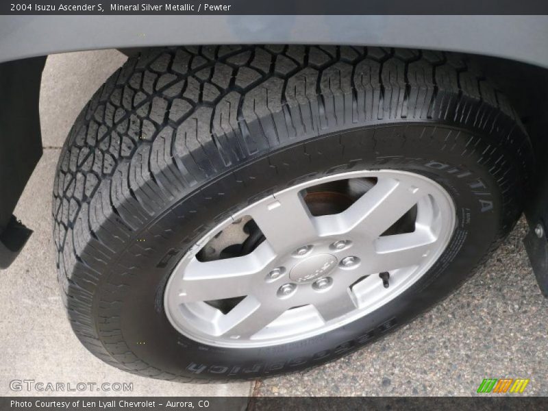 Mineral Silver Metallic / Pewter 2004 Isuzu Ascender S