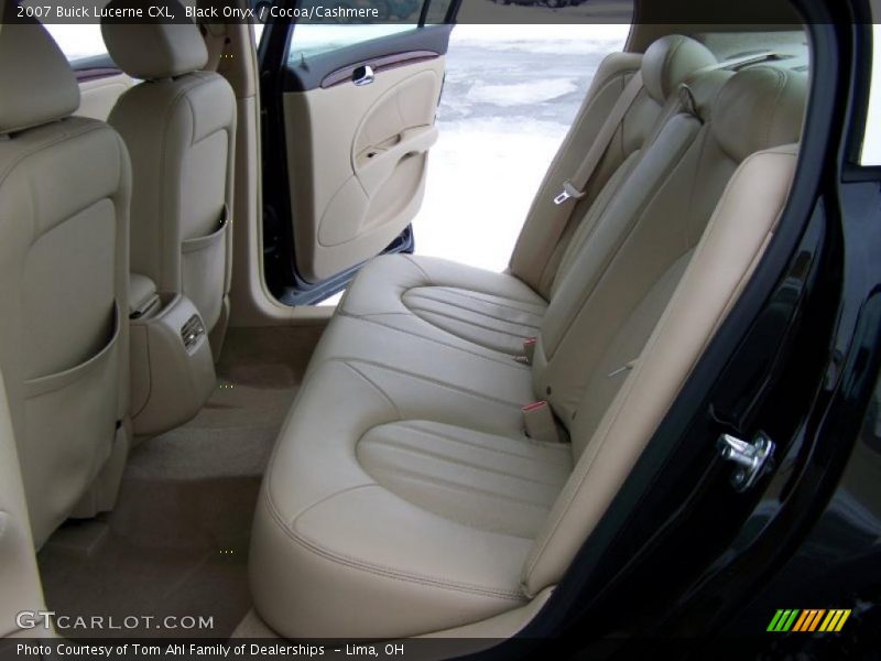 Black Onyx / Cocoa/Cashmere 2007 Buick Lucerne CXL