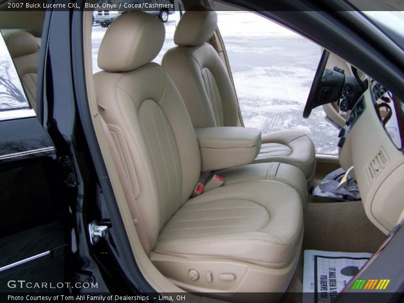 Black Onyx / Cocoa/Cashmere 2007 Buick Lucerne CXL