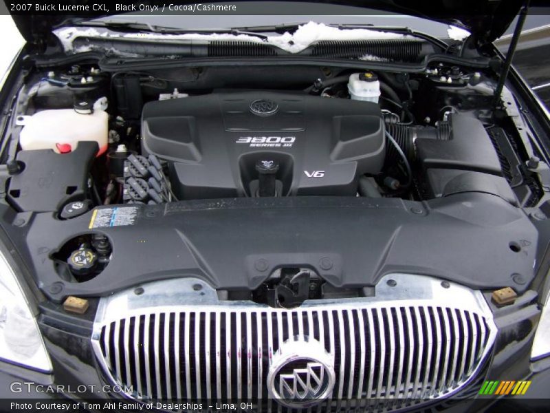 Black Onyx / Cocoa/Cashmere 2007 Buick Lucerne CXL