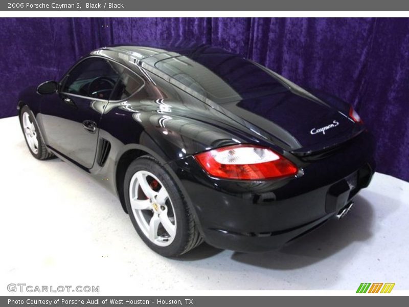Black / Black 2006 Porsche Cayman S