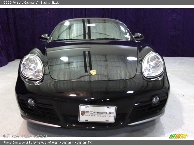 Black / Black 2006 Porsche Cayman S