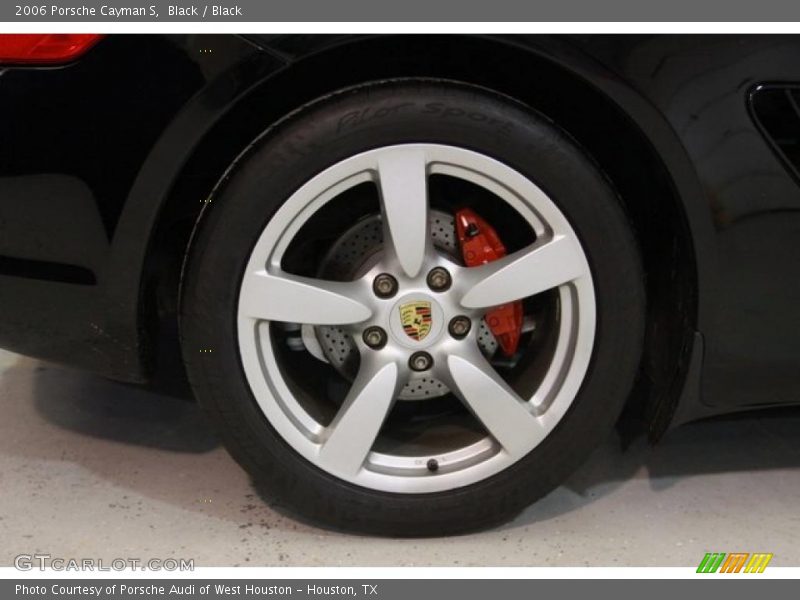 Black / Black 2006 Porsche Cayman S