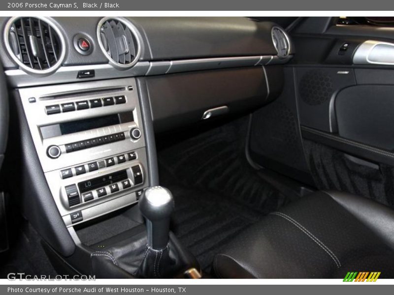 Black / Black 2006 Porsche Cayman S