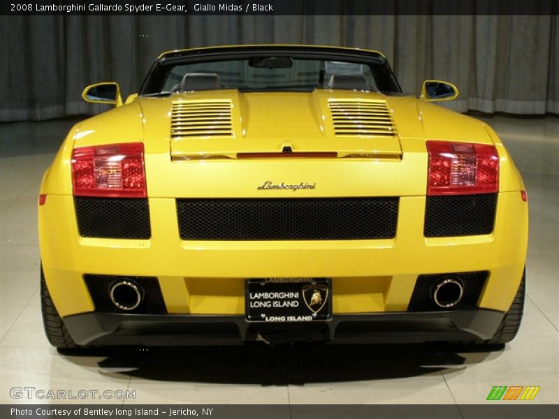 Giallo Midas / Black 2008 Lamborghini Gallardo Spyder E-Gear