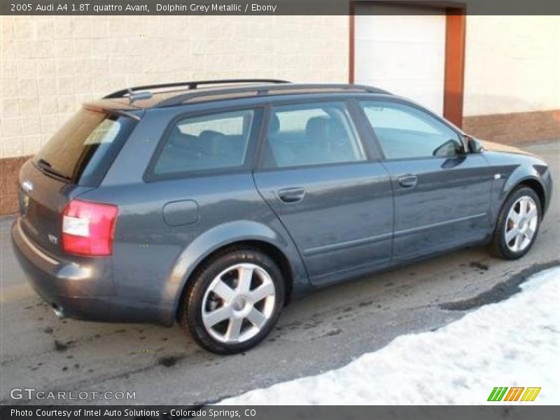 Dolphin Grey Metallic / Ebony 2005 Audi A4 1.8T quattro Avant