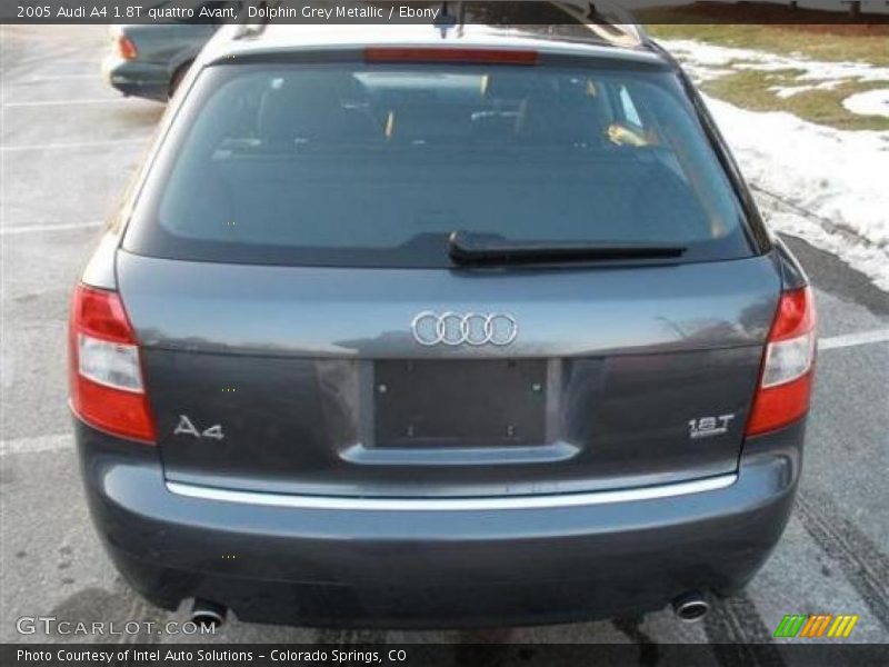 Dolphin Grey Metallic / Ebony 2005 Audi A4 1.8T quattro Avant