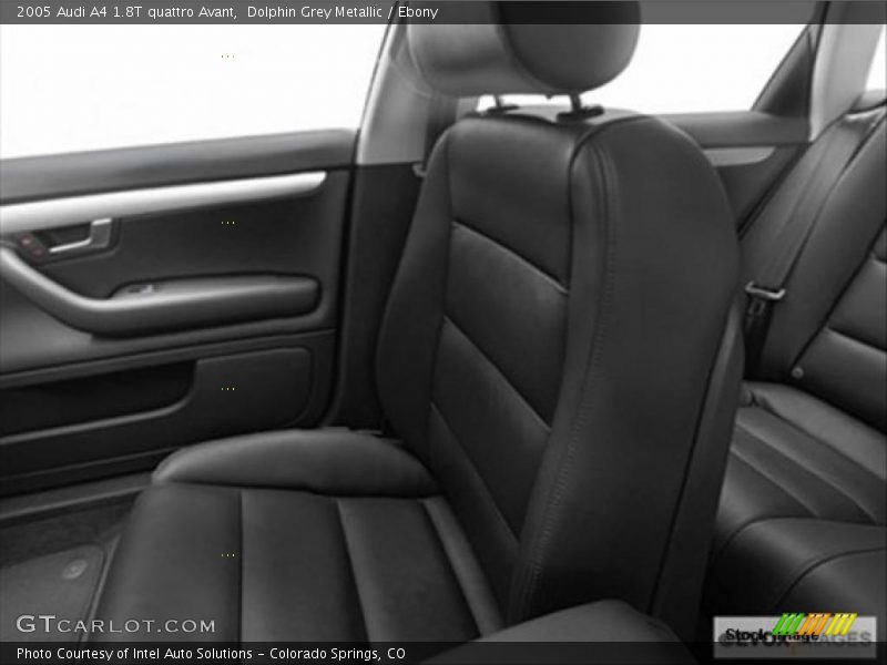 Dolphin Grey Metallic / Ebony 2005 Audi A4 1.8T quattro Avant