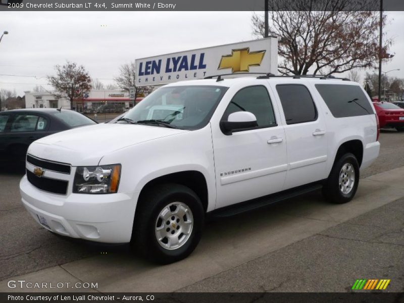 Summit White / Ebony 2009 Chevrolet Suburban LT 4x4