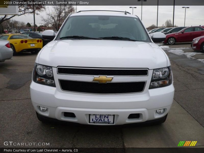Summit White / Ebony 2009 Chevrolet Suburban LT 4x4