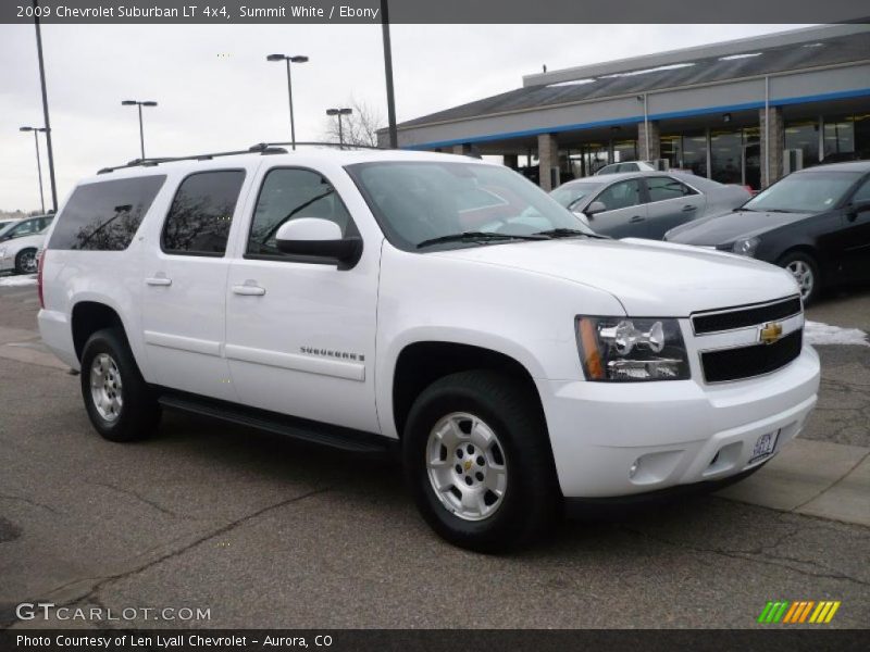 Summit White / Ebony 2009 Chevrolet Suburban LT 4x4