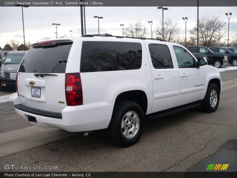 Summit White / Ebony 2009 Chevrolet Suburban LT 4x4