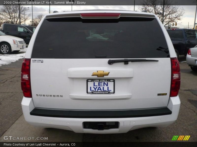 Summit White / Ebony 2009 Chevrolet Suburban LT 4x4