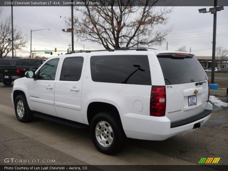Summit White / Ebony 2009 Chevrolet Suburban LT 4x4