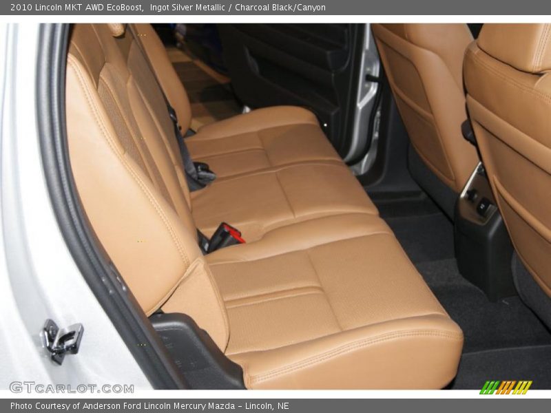 Ingot Silver Metallic / Charcoal Black/Canyon 2010 Lincoln MKT AWD EcoBoost