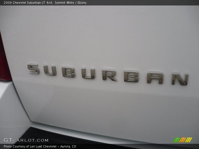 Summit White / Ebony 2009 Chevrolet Suburban LT 4x4
